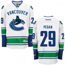 Andrey Pedan Youth Reebok Vancouver Canucks Premier White Away Jersey