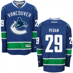 Andrey Pedan Youth Reebok Vancouver Canucks Authentic Royal Blue Home Jersey