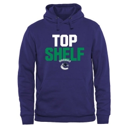 NHL Vancouver Canucks Top Shelf Pullover Hoodie - Royal