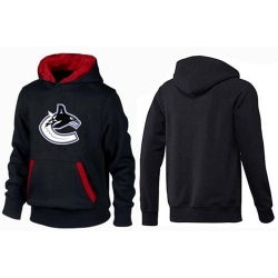 NHL Vancouver Canucks Big & Tall Logo Pullover Hoodie - Black/Red