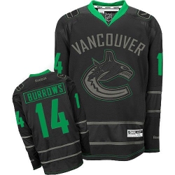 Alex Burrows Reebok Vancouver Canucks Authentic Black Ice NHL Jersey