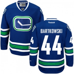 Matt Bartkowski Reebok Vancouver Canucks Authentic Royal Blue Alternate Jersey