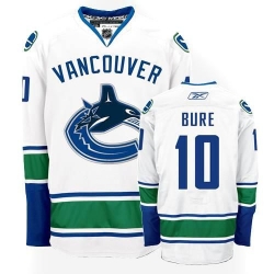 Pavel Bure Reebok Vancouver Canucks Authentic White Away NHL Jersey