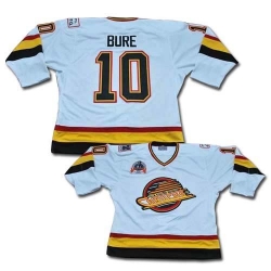 Pavel Bure CCM Vancouver Canucks Authentic White Throwback Vintage NHL Jersey