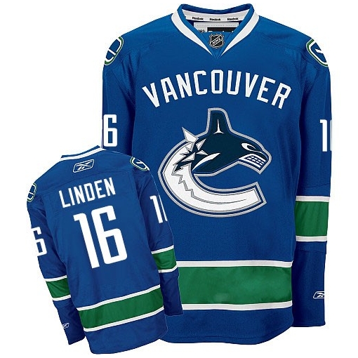 Trevor Linden Youth Reebok Vancouver Canucks Authentic ...