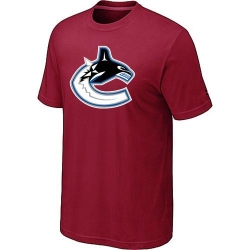 NHL Vancouver Canucks Big & Tall Logo T-Shirt - Red