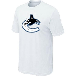 NHL Vancouver Canucks Big & Tall Logo T-Shirt - White