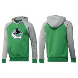 NHL Vancouver Canucks Big & Tall Logo Pullover Hoodie - Green/Grey