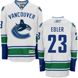 Alexander Edler Reebok Vancouver Canucks Premier White Away NHL Jersey