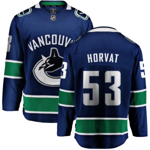 Bo Horvat Youth Fanatics Branded Vancouver Canucks Breakaway Blue Home Jersey