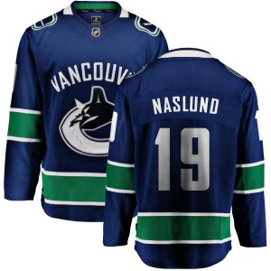 Markus Naslund Youth Fanatics Branded Vancouver Canucks Breakaway Blue Home Jersey
