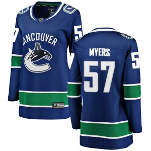 Tyler Myers Women's Fanatics Branded Vancouver Canucks Breakaway Blue Home Jersey