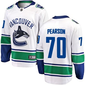 Tanner Pearson Youth Fanatics Branded Vancouver Canucks Breakaway White Away Jersey