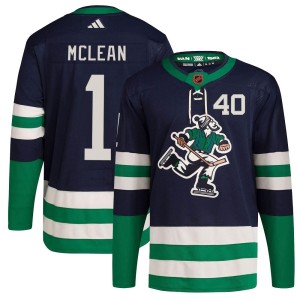 Kirk Mclean Youth Adidas Vancouver Canucks Authentic Navy Reverse Retro 2.0 Jersey
