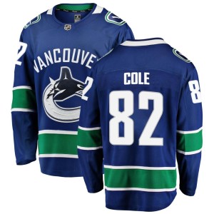 Ian Cole Men's Fanatics Branded Vancouver Canucks Breakaway Blue Home Jersey