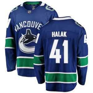 Jaroslav Halak Men's Fanatics Branded Vancouver Canucks Breakaway Blue Home Jersey