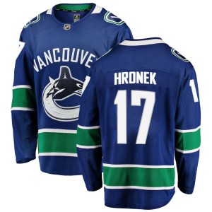 Filip Hronek Men's Fanatics Branded Vancouver Canucks Breakaway Blue Home Jersey