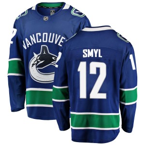Stan Smyl Men's Fanatics Branded Vancouver Canucks Breakaway Blue Home Jersey