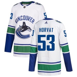 Bo Horvat Men's Adidas Vancouver Canucks Authentic White zied Away Jersey