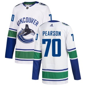 Tanner Pearson Men's Adidas Vancouver Canucks Authentic White zied Away Jersey