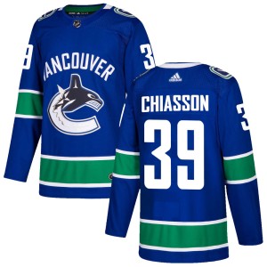 Alex Chiasson Youth Adidas Vancouver Canucks Authentic Blue Home Jersey
