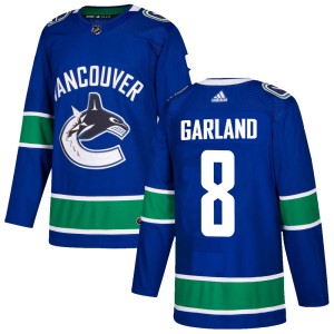 Conor Garland Youth Adidas Vancouver Canucks Authentic Blue Home Jersey
