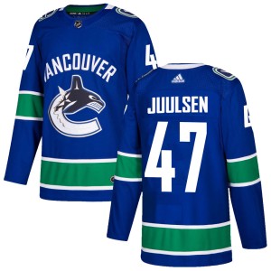 Noah Juulsen Youth Adidas Vancouver Canucks Authentic Blue Home Jersey