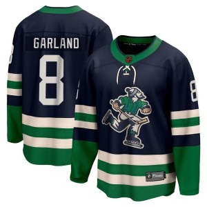 Conor Garland Youth Fanatics Branded Vancouver Canucks Breakaway Navy Special Edition 2.0 Jersey