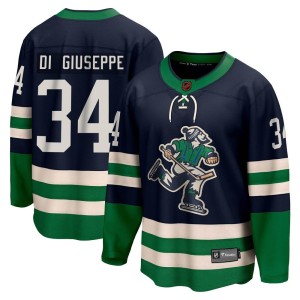 Phillip Di Giuseppe Youth Fanatics Branded Vancouver Canucks Breakaway Navy Special Edition 2.0 Jersey