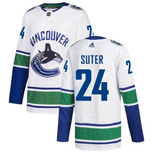 Pius Suter Youth Adidas Vancouver Canucks Authentic White zied Away Jersey