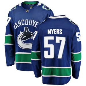 Tyler Myers Youth Fanatics Branded Vancouver Canucks Breakaway Blue Home Jersey