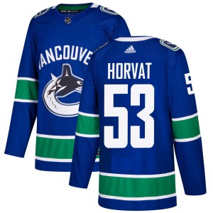 Bo Horvat Men's Adidas Vancouver Canucks Authentic Blue Jersey