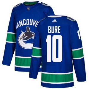 Pavel Bure Men's Adidas Vancouver Canucks Authentic Blue Jersey