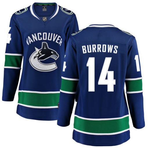 Alex Burrows Women's Fanatics Branded Vancouver Canucks Breakaway Blue Home Jersey