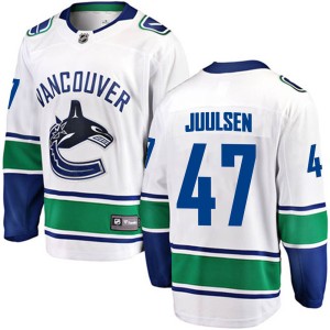 Noah Juulsen Men's Fanatics Branded Vancouver Canucks Breakaway White Away Jersey