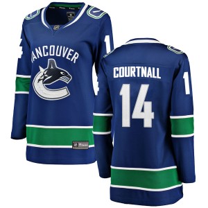Geoff Courtnall Women's Fanatics Branded Vancouver Canucks Breakaway Blue Home Jersey