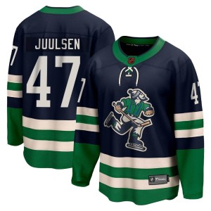 Noah Juulsen Men's Fanatics Branded Vancouver Canucks Breakaway Navy Special Edition 2.0 Jersey