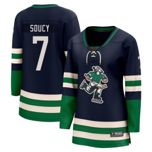 Carson Soucy Women's Fanatics Branded Vancouver Canucks Breakaway Navy Special Edition 2.0 Jersey